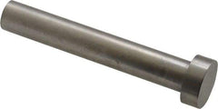 Gibraltar - 7/16" Pin Diam, 11/16" Head Diam x 1/4" Head Height, 3" OAL, Hard Core Pin - Steel, 2-3/4" Pin Length - Industrial Tool & Supply