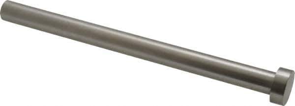 Gibraltar - 7/16" Pin Diam, 11/16" Head Diam x 1/4" Head Height, 6" OAL, Hard Core Pin - Steel, 5-3/4" Pin Length - Industrial Tool & Supply