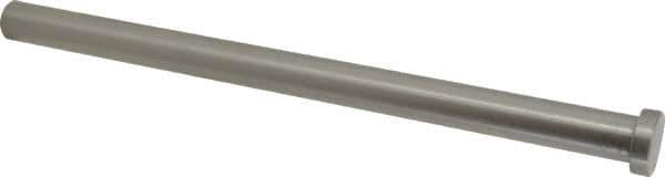 Gibraltar - 5/8" Pin Diam, 7/8" Head Diam x 1/4" Head Height, 10" OAL, Hard Core Pin - Steel, 9-3/4" Pin Length - Industrial Tool & Supply