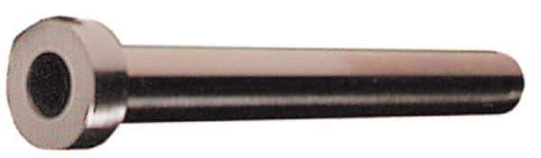 Gibraltar - 1/4" Inside x 3/8" OD, 9" OAL, Nitride Coated Die Steel, Die & Mold Ejector Sleeve - 5/8" Head Diam, 1/4" Head Height, 45° Chamfer Angle, 3/64" Chamfer Length, 1/32" Corner Radius - Industrial Tool & Supply