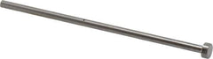 Gibraltar - 3.5mm Pin Diam, 7mm Head Diam x 3mm Head Height, 100mm OAL, Straight Ejector Pin - Steel, 97mm Pin Length - Industrial Tool & Supply