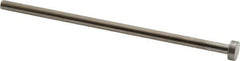 Gibraltar - 4mm Pin Diam, 8mm Head Diam x 3mm Head Height, 100mm OAL, Straight Ejector Pin - Steel, 97mm Pin Length - Industrial Tool & Supply