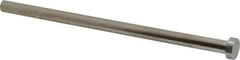 Gibraltar - 10mm Pin Diam, 16mm Head Diam x 5mm Head Height, 200mm OAL, Straight Ejector Pin - Steel, 195mm Pin Length - Industrial Tool & Supply