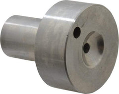 Gibraltar - 1" Shank Diam x 1-13/32" Shank Length, 2" Head Diam, 2-9/32" OAL, Die & Mold Sprue Bushing - 7/8" Head Height, 7/32" Hole Diam, 3/16" Cavity Depth, 1/2" Corner Radius, Series B, Steel - Industrial Tool & Supply