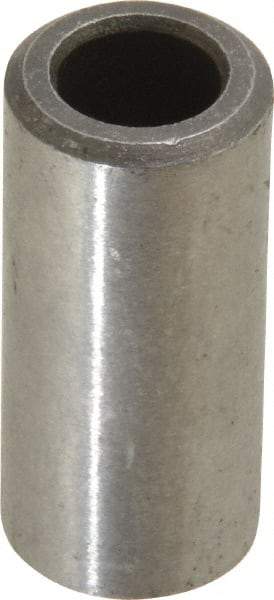 Made in USA - 0.385" ID x 0.6252" OD, Die & Mold Tubular Dowel - 1-3/8" OAL, Carbon Steel - Industrial Tool & Supply