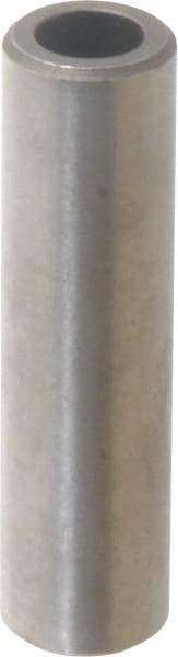 Made in USA - 0.385" ID x 0.6252" OD, Die & Mold Tubular Dowel - 2-3/8" OAL, Carbon Steel - Industrial Tool & Supply