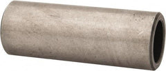 Made in USA - 0.635" ID x 0.8752" OD, Die & Mold Tubular Dowel - 2-3/8" OAL, Carbon Steel - Industrial Tool & Supply