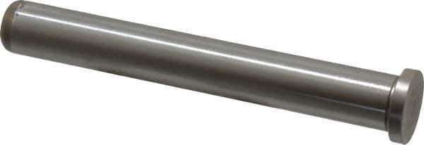 Gibraltar - 0.749" Pin Diam, 5-3/4" OAL, Steel, Die & Mold Leader Pin - 0.999" Head Diam x 3/16" Head Height, +0.0000/-0.0600 OAL Tolerance - Industrial Tool & Supply