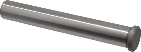 Gibraltar - 0.999" Pin Diam, 7-1/4" OAL, Steel, Die & Mold Leader Pin - 1.24" Head Diam x 1/4" Head Height, +0.0000/-0.0600 OAL Tolerance - Industrial Tool & Supply