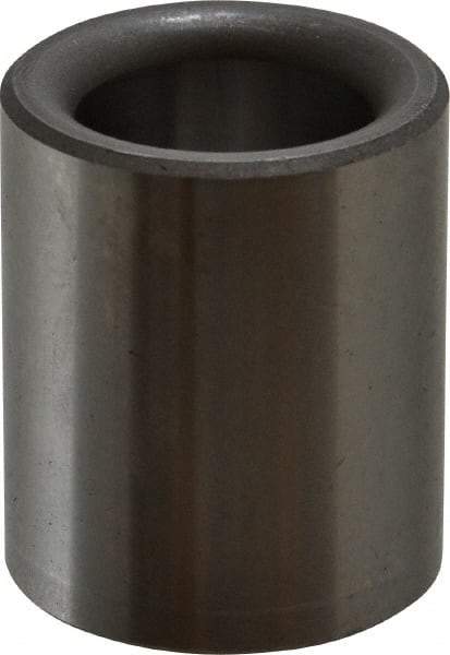 Made in USA - 1-3/8" OAL, 3/4" ID, 1-1/8" Body Diam, Heat Treated Steel, Die & Mold Straight Bushing - Self Lubricating - Industrial Tool & Supply