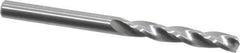 Guhring - 4.2mm 150° Solid Carbide Jobber Drill - Bright Finish, Right Hand Cut, Spiral Flute, Straight Shank, 55mm OAL, Standard Point - Industrial Tool & Supply