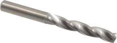 Guhring - 7.1mm 150° Solid Carbide Jobber Drill - Bright Finish, Right Hand Cut, Spiral Flute, Straight Shank, 74mm OAL, Standard Point - Industrial Tool & Supply