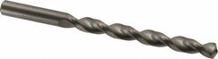 Guhring - 9mm 130° Solid Carbide Jobber Drill - Bright Finish, Right Hand Cut, Parabolic Flute, Straight Shank, 4-7/8" OAL, Standard Point - Industrial Tool & Supply