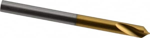 Guhring - 5mm Body Diam, 90°, 62mm OAL, High Speed Steel Spotting Drill - Industrial Tool & Supply