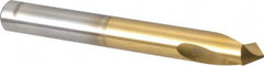 Guhring - 10mm Body Diam, 120°, 89mm OAL, High Speed Steel Spotting Drill - Industrial Tool & Supply