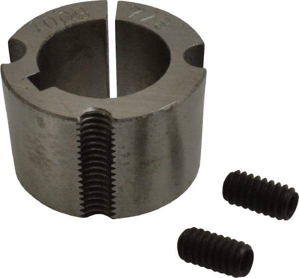 Browning - 7/8" Bore, 1/4 x 1/2 Thread, Tapered Lock Sprocket Bushing - Industrial Tool & Supply