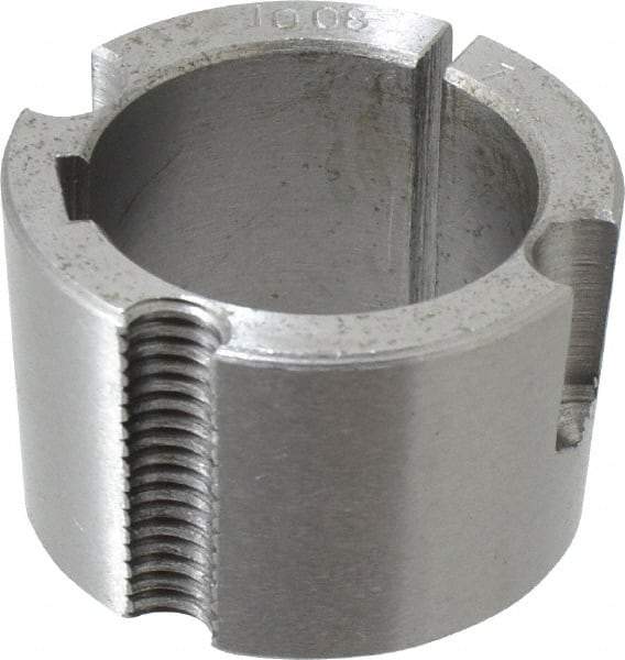 Browning - 1" Bore, 1/4 x 1/2 Thread, Tapered Lock Sprocket Bushing - Industrial Tool & Supply
