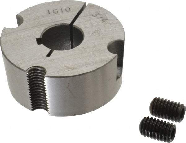 Browning - 3/4" Bore, 3/8 x 5/8 Thread, Tapered Lock Sprocket Bushing - Industrial Tool & Supply
