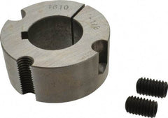 Browning - 1-1/8" Bore, 3/8 x 5/8 Thread, Tapered Lock Sprocket Bushing - Industrial Tool & Supply