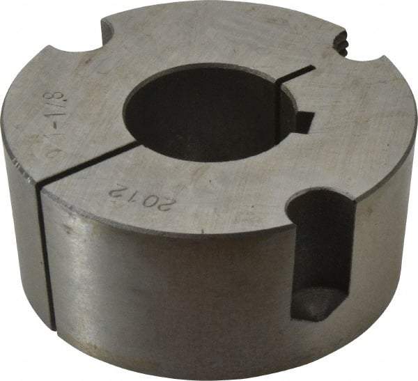 Browning - 1-1/8" Bore, 7/16 x 7/8 Thread, Tapered Lock Sprocket Bushing - Industrial Tool & Supply