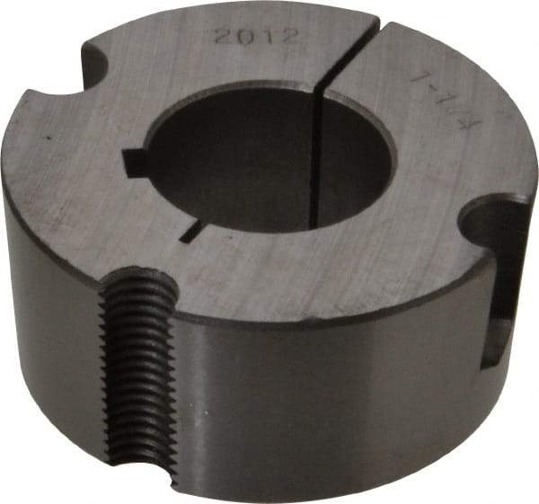 Browning - 1-1/4" Bore, 7/16 x 7/8 Thread, Tapered Lock Sprocket Bushing - Industrial Tool & Supply