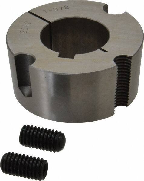 Browning - 1-3/8" Bore, 7/16 x 7/8 Thread, Tapered Lock Sprocket Bushing - Industrial Tool & Supply
