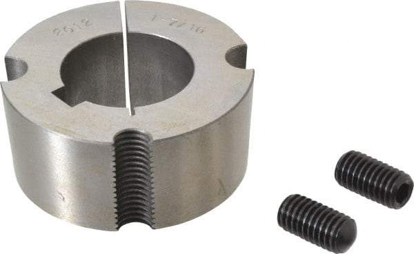 Browning - 1-7/16" Bore, 7/16 x 7/8 Thread, Tapered Lock Sprocket Bushing - Industrial Tool & Supply