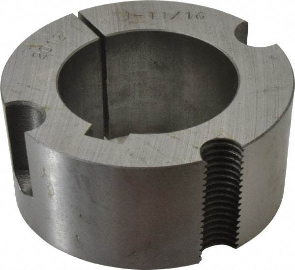 Browning - 1-11/16" Bore, 7/16 x 7/8 Thread, Tapered Lock Sprocket Bushing - Industrial Tool & Supply
