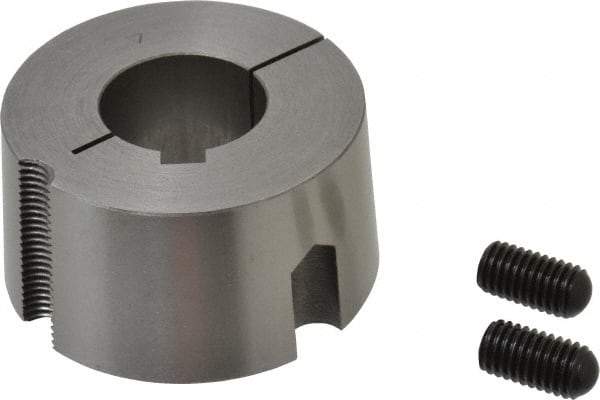 Browning - 1-7/16" Bore, 1/2 x 1 Thread, Tapered Lock Sprocket Bushing - Industrial Tool & Supply