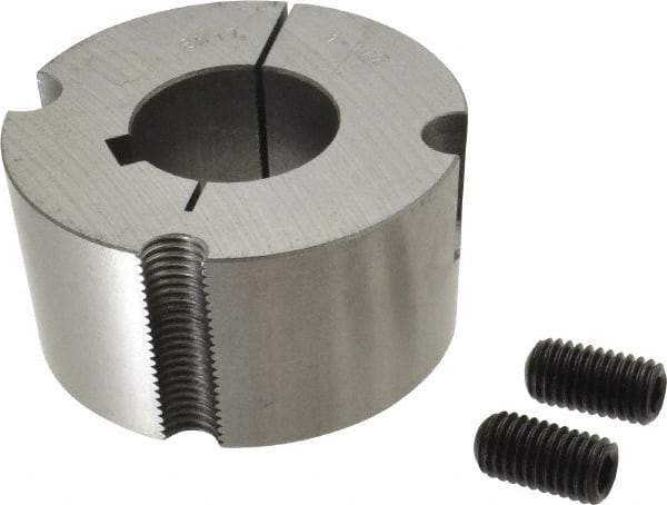 Browning - 1-1/2" Bore, 1/2 x 1 Thread, Tapered Lock Sprocket Bushing - Industrial Tool & Supply