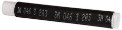 3M - 305mm Long, 2:1, EPDM Rubber Cold Shrink Electrical Tubing - Black - Industrial Tool & Supply