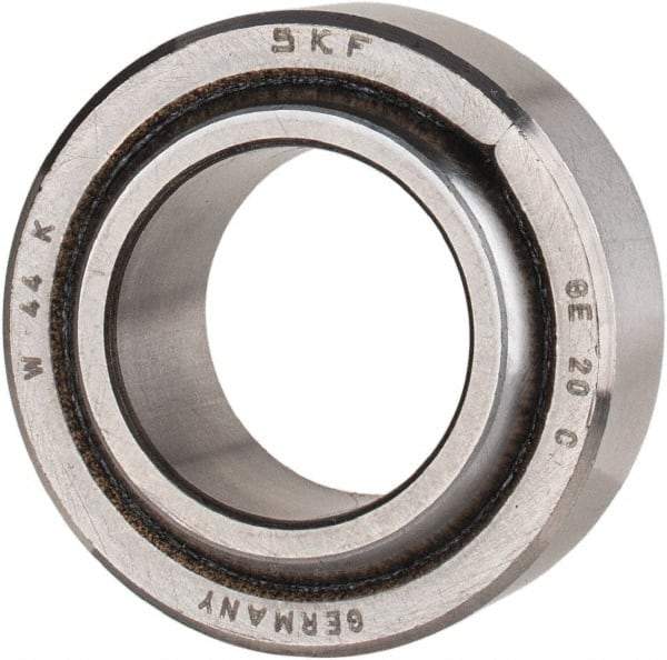 SKF - 20mm Bore Diam, 7,088 Lb Dynamic Capacity, Spherical Plain Bearing - 17,550 Lb Static Load Capacity - Industrial Tool & Supply