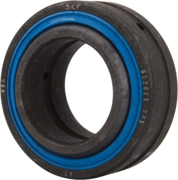 SKF - 20mm Bore Diam, 6,750 Lb Dynamic Capacity, Spherical Plain Bearing - 32,850 Lb Static Load Capacity - Industrial Tool & Supply