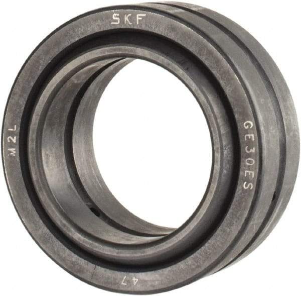 SKF - 30mm Bore Diam, 13,950 Lb Dynamic Capacity, Spherical Plain Bearing - 69,750 Lb Static Load Capacity - Industrial Tool & Supply