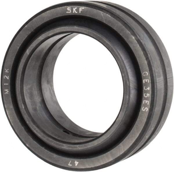 SKF - 35mm Bore Diam, 18,000 Lb Dynamic Capacity, Spherical Plain Bearing - 90,000 Lb Static Load Capacity - Industrial Tool & Supply