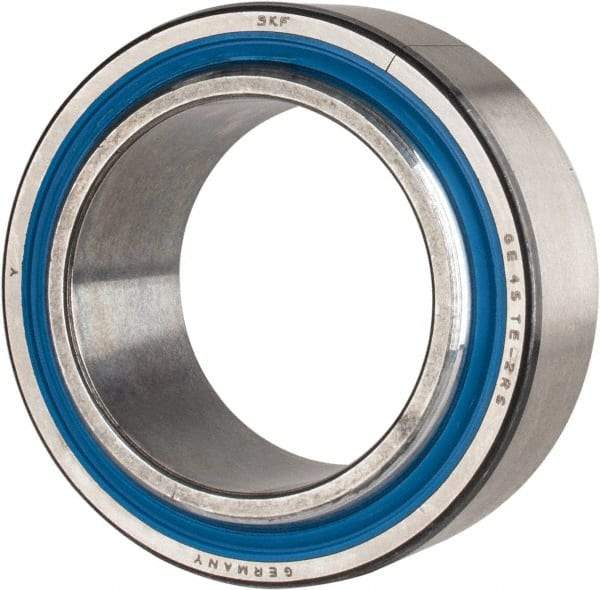 SKF - 45mm Bore Diam, 40,500 Lb Dynamic Capacity, Spherical Plain Bearing - 81,000 Lb Static Load Capacity - Industrial Tool & Supply