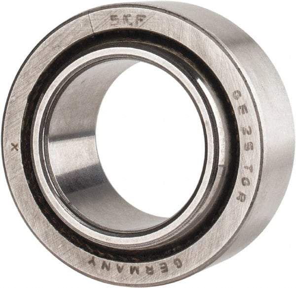 SKF - 25mm Bore Diam, 15,298 Lb Dynamic Capacity, Spherical Plain Bearing - 30,821 Lb Static Load Capacity - Industrial Tool & Supply