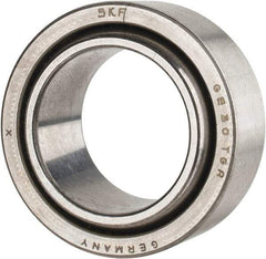 SKF - 30mm Bore Diam, 19,798 Lb Dynamic Capacity, Spherical Plain Bearing - 39,595 Lb Static Load Capacity - Industrial Tool & Supply