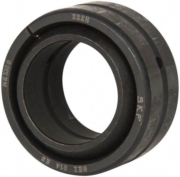 SKF - 7/8" Bore Diam, 9,563 Lb Dynamic Capacity, Spherical Plain Bearing - 1-7/16" OD, 0.765" Thick, 28,575 Lb Static Load Capacity - Industrial Tool & Supply