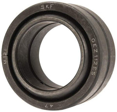 SKF - 1-3/4" Bore Diam, 38,250 Lb Dynamic Capacity, Spherical Plain Bearing - 2-13/16" OD, 1-17/32" Thick, 114,750 Lb Static Load Capacity - Industrial Tool & Supply