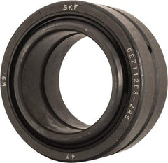 SKF - 1-3/4" Bore Diam, 38,250 Lb Dynamic Capacity, Spherical Plain Bearing - 2-13/16" OD, 1-17/32" Thick, 114,750 Lb Static Load Capacity - Industrial Tool & Supply