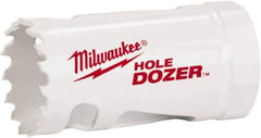 Milwaukee Tool - 1-5/16" Diam, 1-1/2" Cutting Depth, Hole Saw - Bi-Metal Saw, Toothed Edge - Industrial Tool & Supply