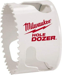 Milwaukee Tool - 1-3/4" Diam, 1-1/2" Cutting Depth, Hole Saw - Bi-Metal Saw, Toothed Edge - Industrial Tool & Supply