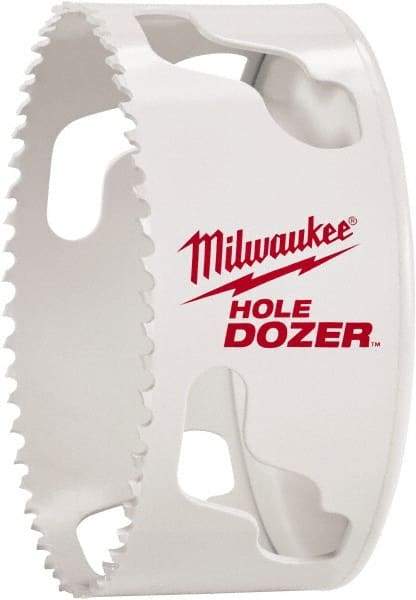 Milwaukee Tool - 3-5/8" Diam, 1-1/2" Cutting Depth, Hole Saw - Bi-Metal Saw, Toothed Edge - Industrial Tool & Supply
