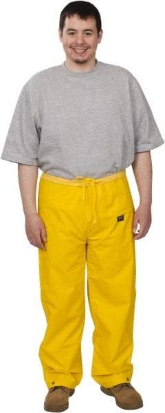 Helly Hansen - Size L, Yellow, Rain Pants - No Pockets - Industrial Tool & Supply