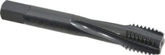 OSG - 5/8-11 UNC 4 Flute 3B Modified Bottoming Spiral Flute Tap - Powdered Metal, Oxide Finish, 3-13/16" OAL, Right Hand Flute, Right Hand Thread, H3 - Industrial Tool & Supply