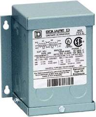 Square D - 120 x 240 Input Volt, 12/24 Output Volt, 60 Hz, 3R NEMA Rated, Buck Boost Transformer - 1 Phase, RoHS Compliant - Industrial Tool & Supply