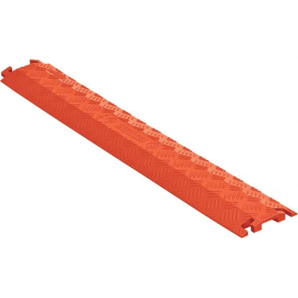 Checkers - On Floor Cable Covers Cover Material: Polyurethane Number of Channels: 1-1/2 - Industrial Tool & Supply