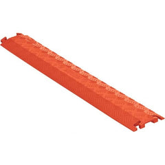 Checkers - On Floor Cable Covers Cover Material: Polyurethane Number of Channels: 1-1/2 - Industrial Tool & Supply