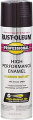 Rust-Oleum - Black, Gloss, Rust Proof Enamel Spray Paint - 14 Sq Ft per Can, 15 oz Container, Use on Multipurpose - Industrial Tool & Supply